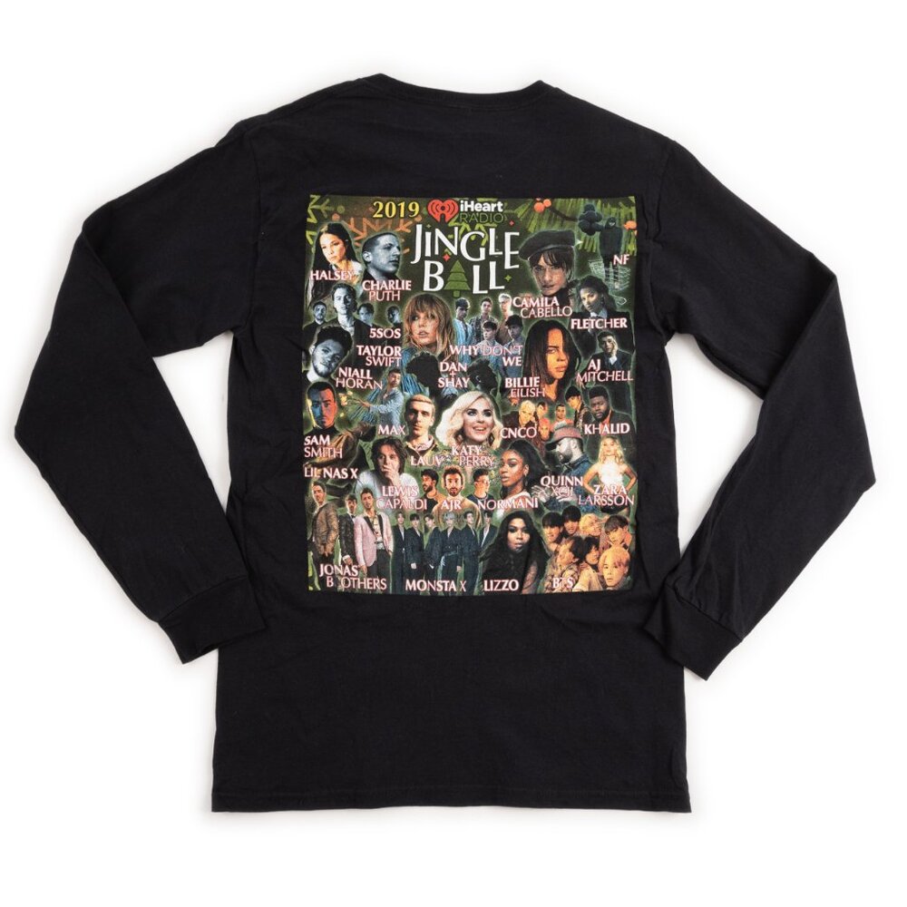 IHEARTRADIO 2019 Jingle Ball concert T-shirt size S - Taylor Swift & more